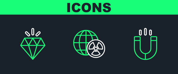 套线磁铁钻石和行星地球和图片下载