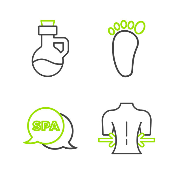 设线按摩水疗沙龙脚部按摩和图片下载