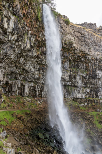 美国爱达荷州Twin Falls Perrine桥附近的大瀑布图片下载
