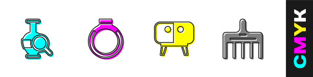 设古双耳金环电视台架图片下载