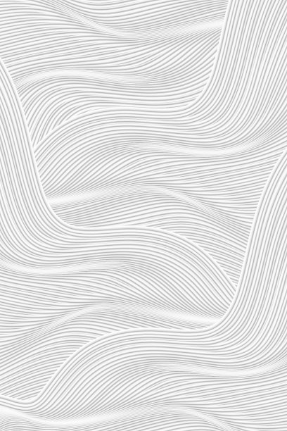 3D渲染波形白色山水画线条纹理纹理背景图片下载