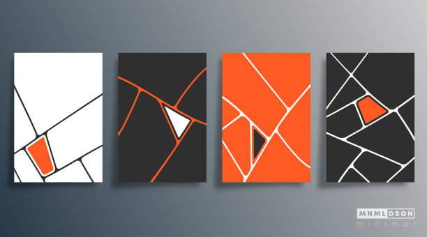 最小几何设计的传单，海报，小册子封面，背景，墙纸，排版或其他印刷产品。矢量插图。图片下载