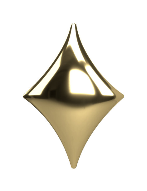 3D金星闪烁图标。节日元素闪耀符号。神奇闪亮的闪光，璀璨的烟火。为社交媒体或装饰逼真的光滑塑料3d渲染设计插画。图片下载