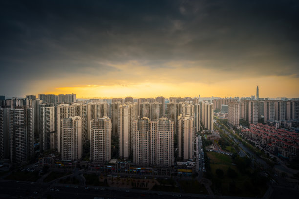 成都黄昏图片下载