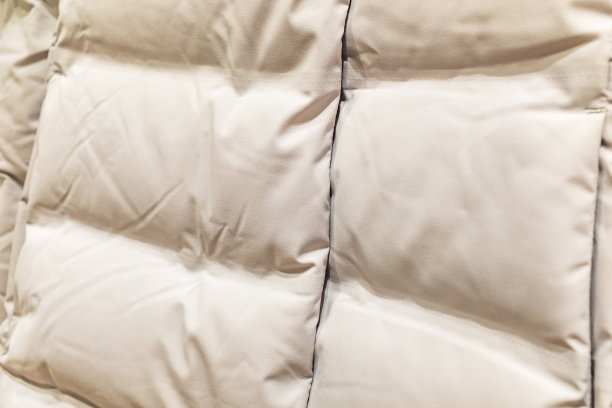 羽绒服的部分特写图片下载