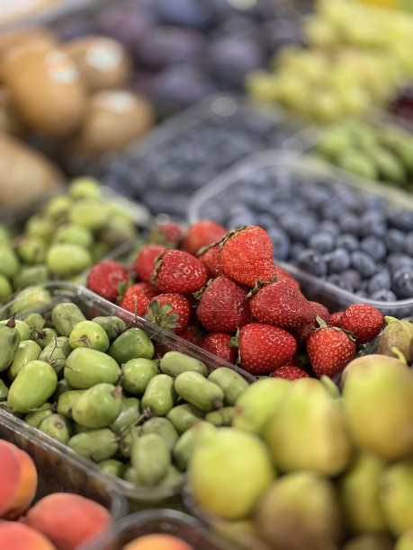 市场上的水果和蔬菜图片下载