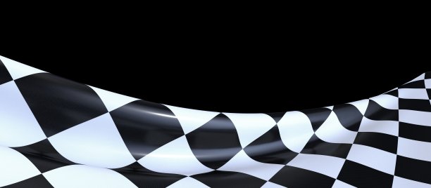 黑色和白色完成标志数字壁纸插画图片下载