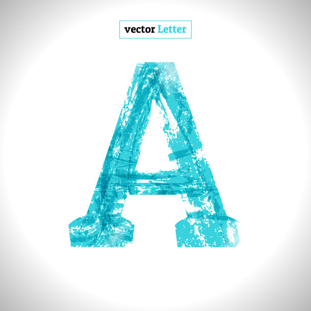 垃圾矢量符号A.字体蓝色素描风格。图片下载