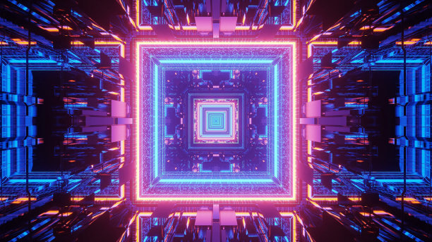 3D渲染抽象背景图片下载