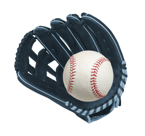 皮棒球手套图片下载