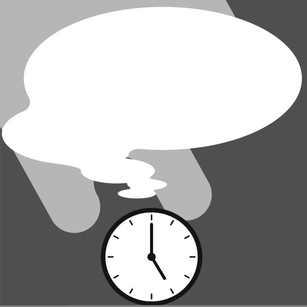 主持人与对话气泡显示新的公告。同事演讲气球展示新鲜和重要的新闻信息。图片下载