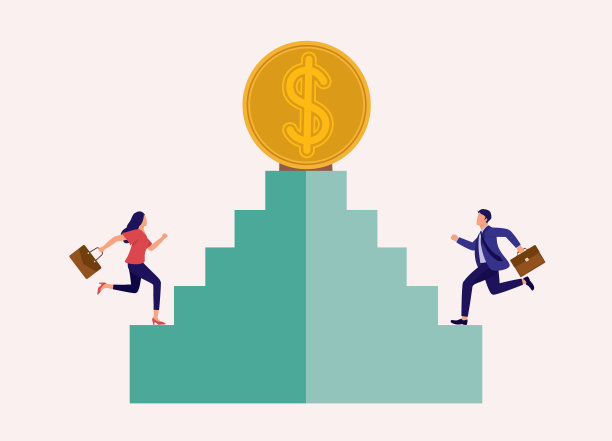 追求财富的观念。图片下载