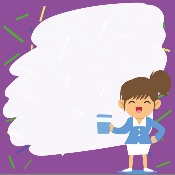 教练手持杯子在空白板上画指针。教授在显示新信息的黑板上举着指针。图片下载