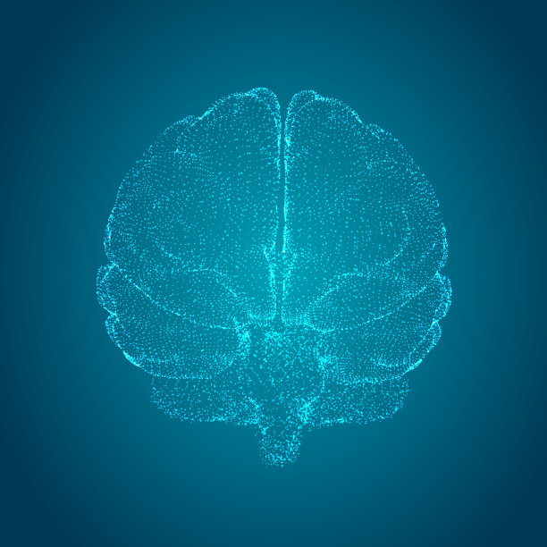 3D矢量网络大脑。神经网络海量数据处理，模板接口设计图片下载