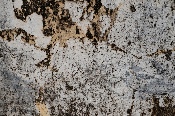 旧墙的纹理背景充满污渍和划痕，垃圾的纹理背景图片下载