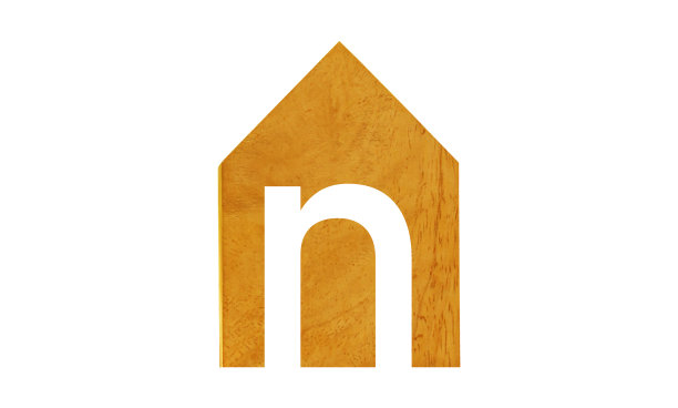 伍德豪斯标志出售或出租隔离在白色背景，形象为房地产概念。图片下载