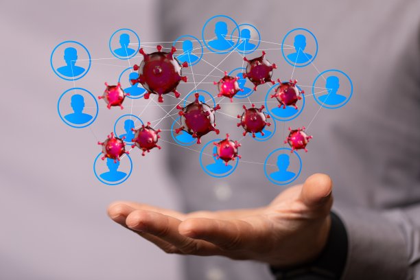 一种病毒Covid - 19-NCP。nCoV表示图片下载