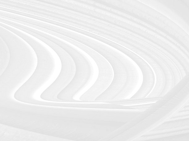 干净时尚编织美丽柔软的织物抽象光滑的曲线形状装饰纺织品白色背景图片下载