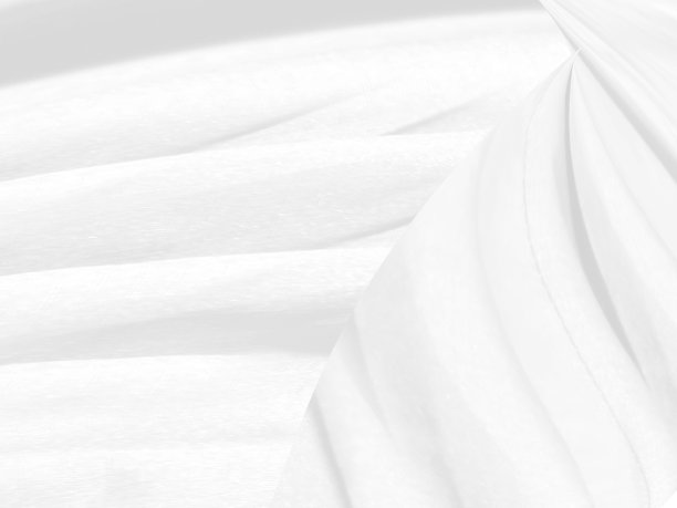 白色优雅柔软的面料抽象流畅的曲线造型装饰时尚的纺织背景图片下载