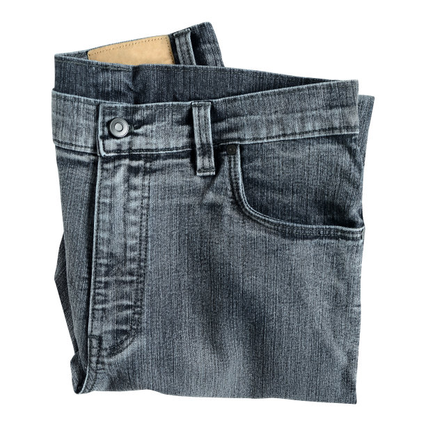 白色背景下的牛仔裤图片下载