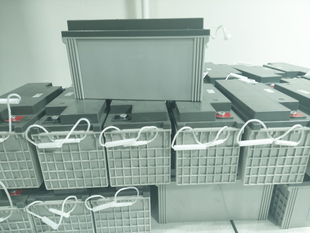 数据中心机房备用电池图片下载