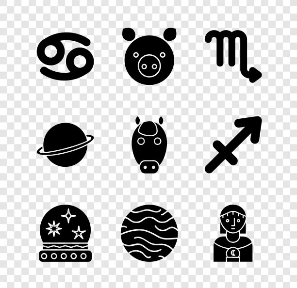 星座猪八戒天蝎座魔球套装图片下载