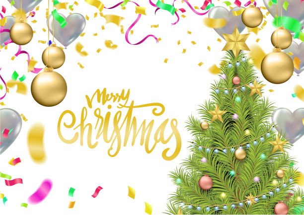 2023年圣诞和新年快乐贺卡，矢量插图。图片下载