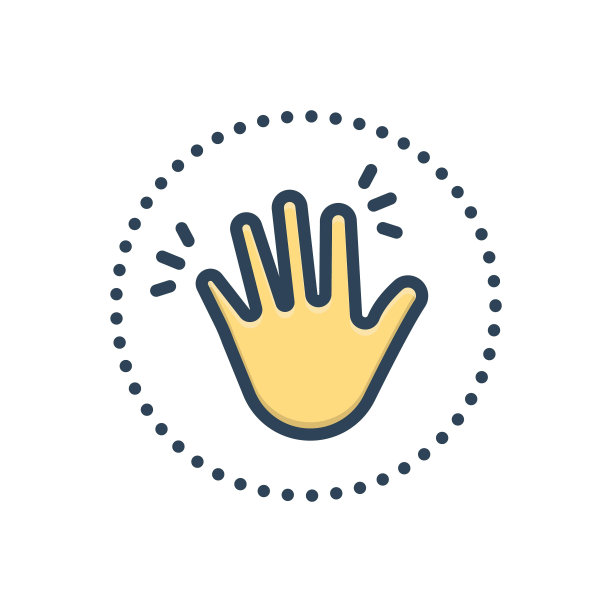 再见的手图片下载