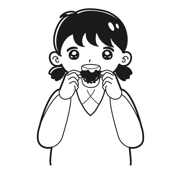 儿童牙齿矫正器具的插图图片下载