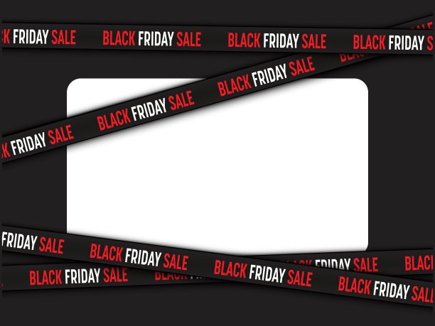 黑色星期五销售横幅模板图片下载