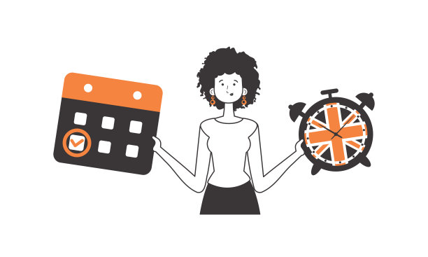 女人的英语老师。学习一门外语的概念。线性的现代风格。孤立的,矢量插图。图片下载