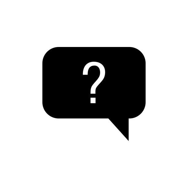 气泡语音图标矢量设计模板在白色背景图片下载