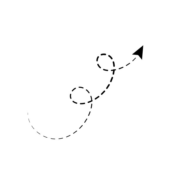 箭头圈上下黑色手绘图标插图矢量图片下载
