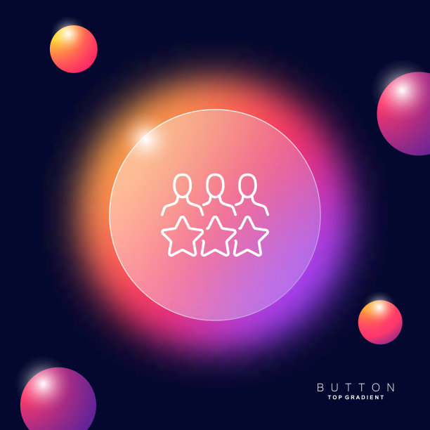 人以星行图标。评级，客户，用户，评价服务，评论，意见，评论，三星，社交网络。反馈的概念。Glassmorphism风格。矢量线图标的业务图片下载