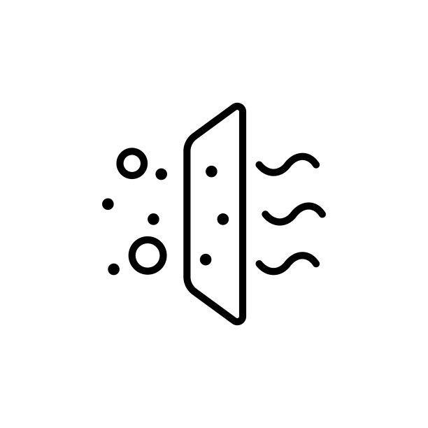 罩线图标。空调、空气过滤、冷热、防病毒、风扇、螺旋桨、通风、曝气、温度计等。新鲜空气的概念。白色背景上的矢量黑线图标图片下载