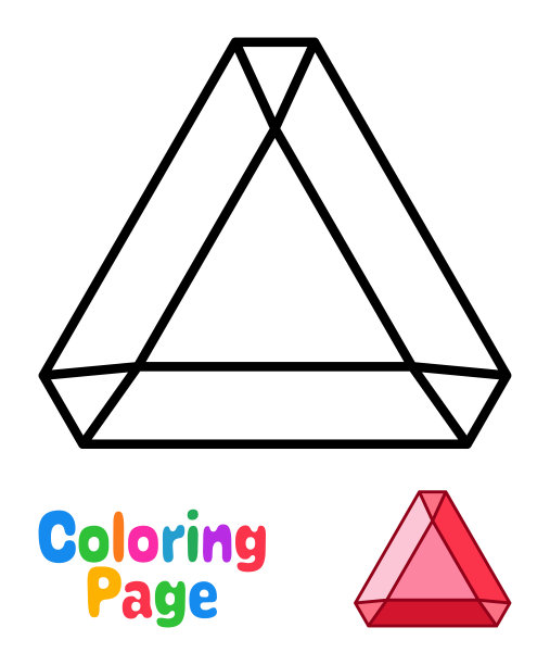 儿童用宝石涂色页图片下载