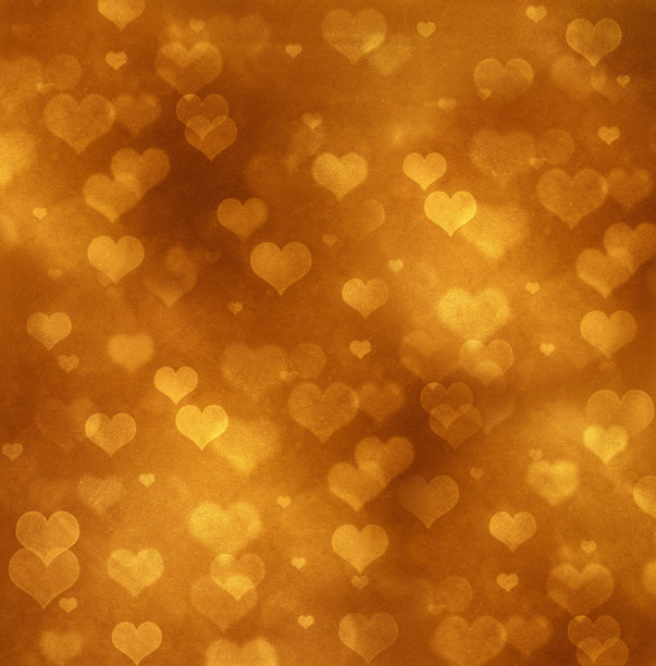 背景图像的图案形式为无聚焦的心形图片下载