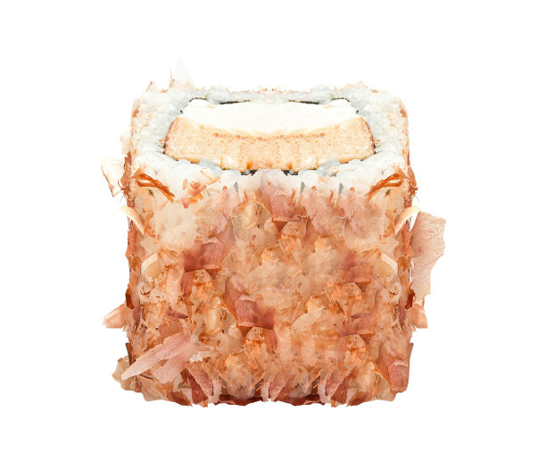 寿司卷孤立在白色背景图片下载