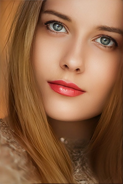 美女，奢华时尚，魅力四射，美女身着金衣图片下载