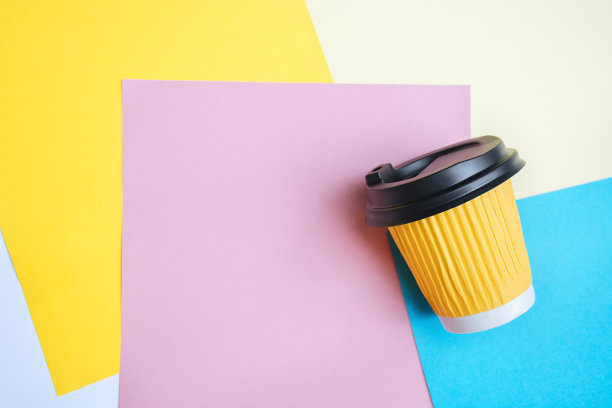 黄色的咖啡图片下载