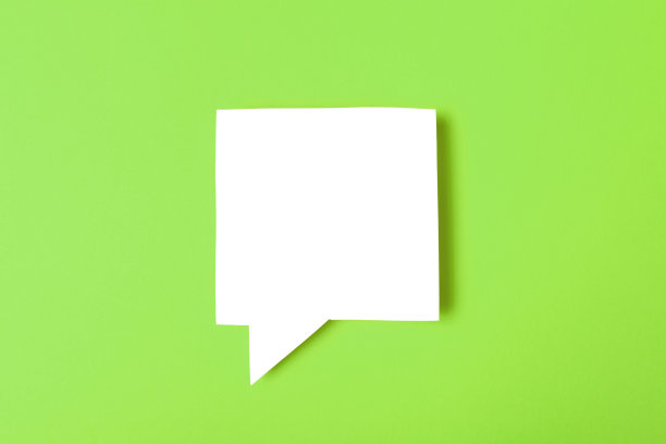 语音气泡上的彩色背景文字的地方图片下载