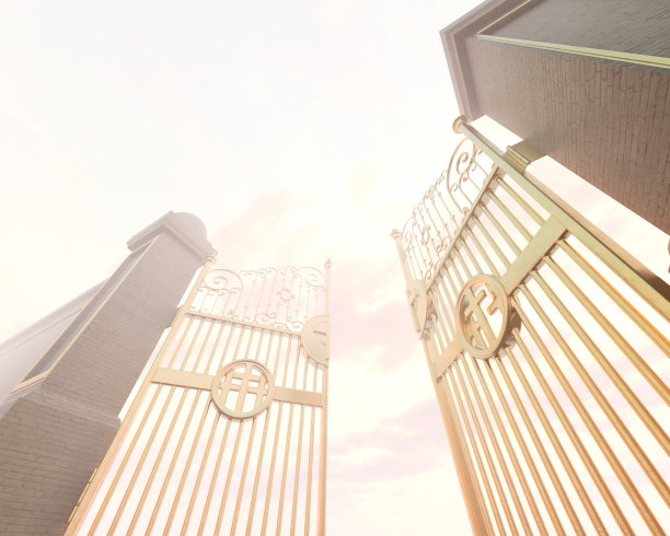 天堂之门打开图片下载