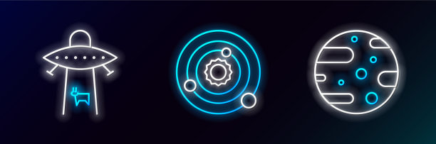 设置卫星天线行星和太阳系图片下载