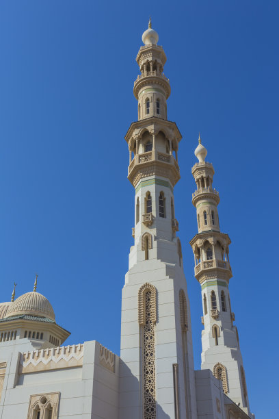 阿拉伯联合酋长国沙迦市的清真寺图片下载
