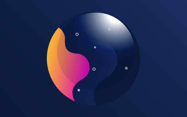 最小的封面设计，梯度，线条，形状，技术图片下载