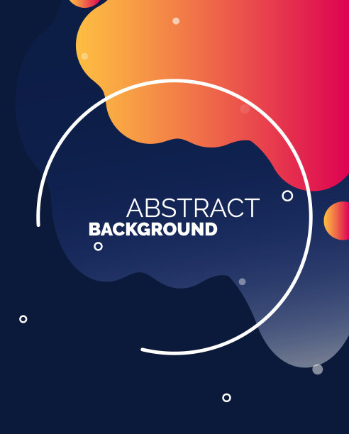 梯度抽象形状覆盖集合图片下载