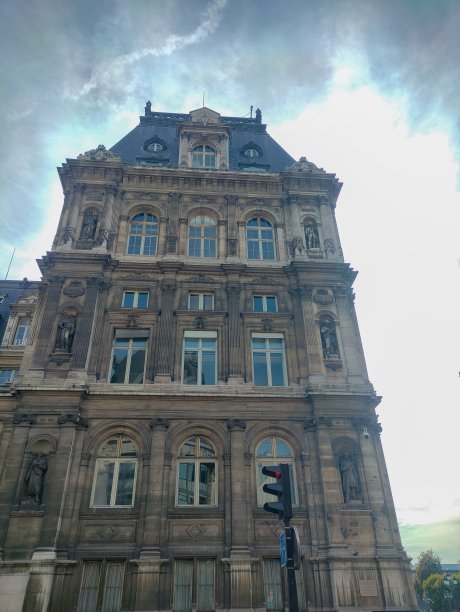 巴黎市政厅图片下载