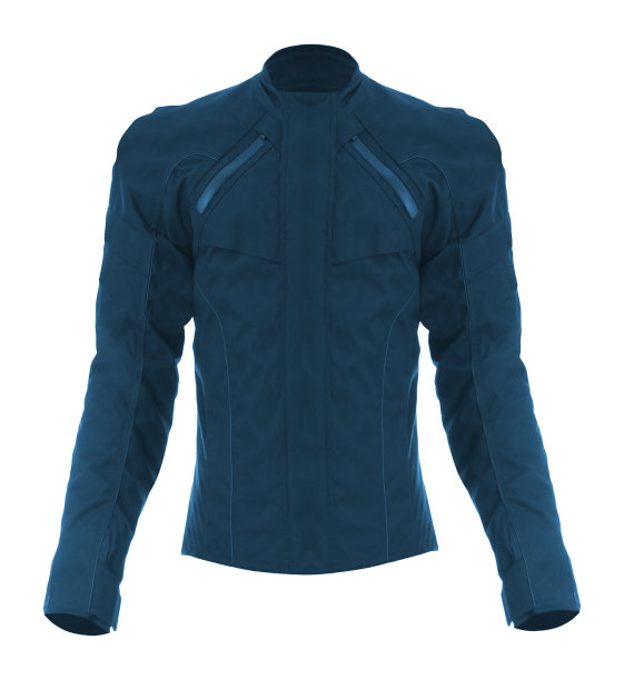 机车夹克，孤立的白色图片下载