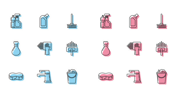 设置线海绵水水龙头塑料瓶图片下载