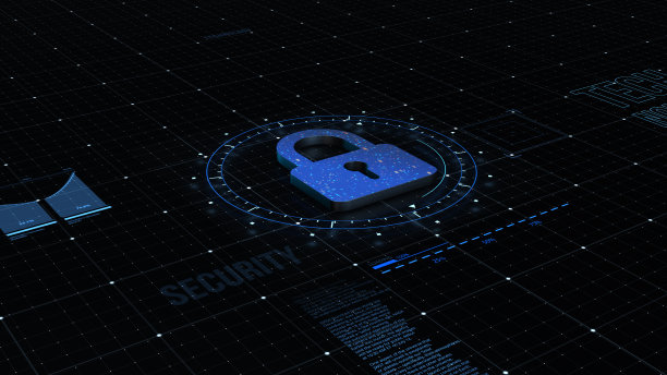 数字背景的网络安全图片下载